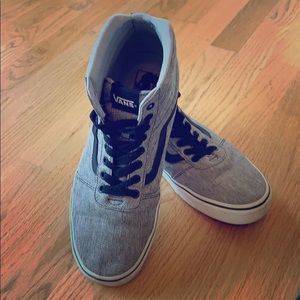 Vans high tops. Mens